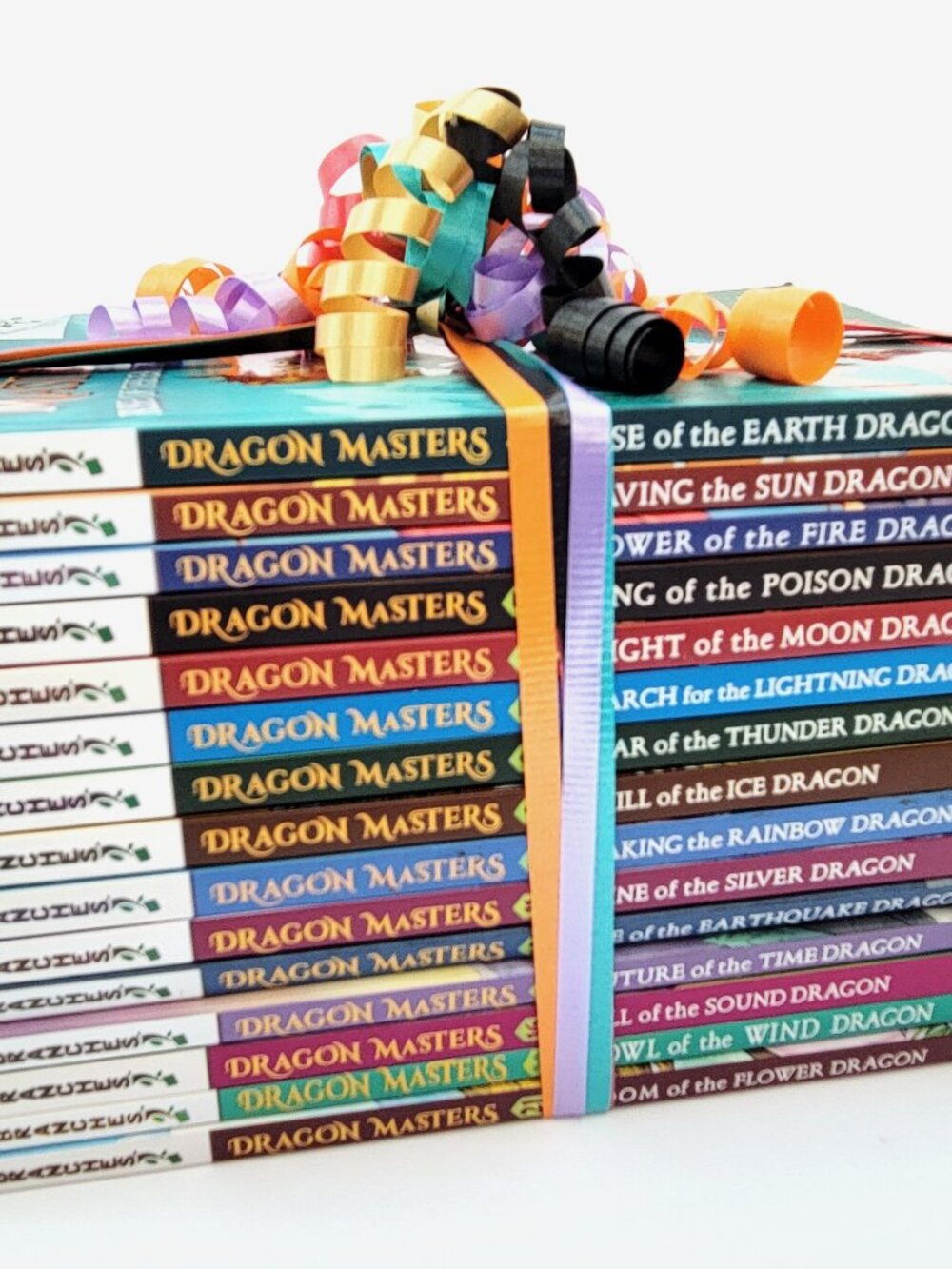 DRAGON MASTERS BOOKS LOT OF 15 BOYS GIRLS KIDS FANTASY SCHOLASTIC TRACEY WEST